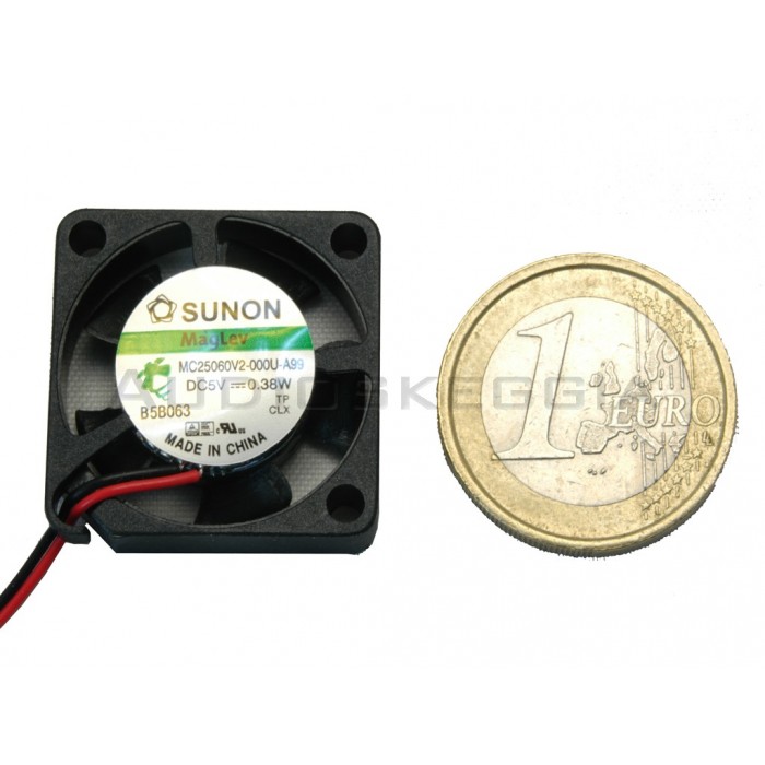 Ventola Micro 25x25x6mm 5Vdc 10.000 RPM