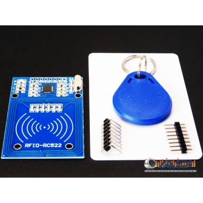 Lettore RFID RC522 + Scheda + Portachiavi per Arduino e altri controllori