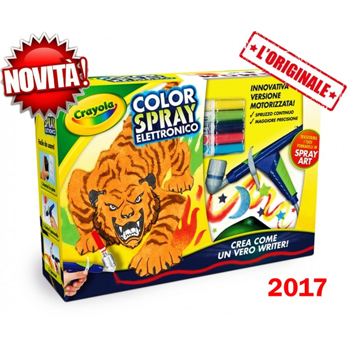 Color Spray elettronico Crayola.